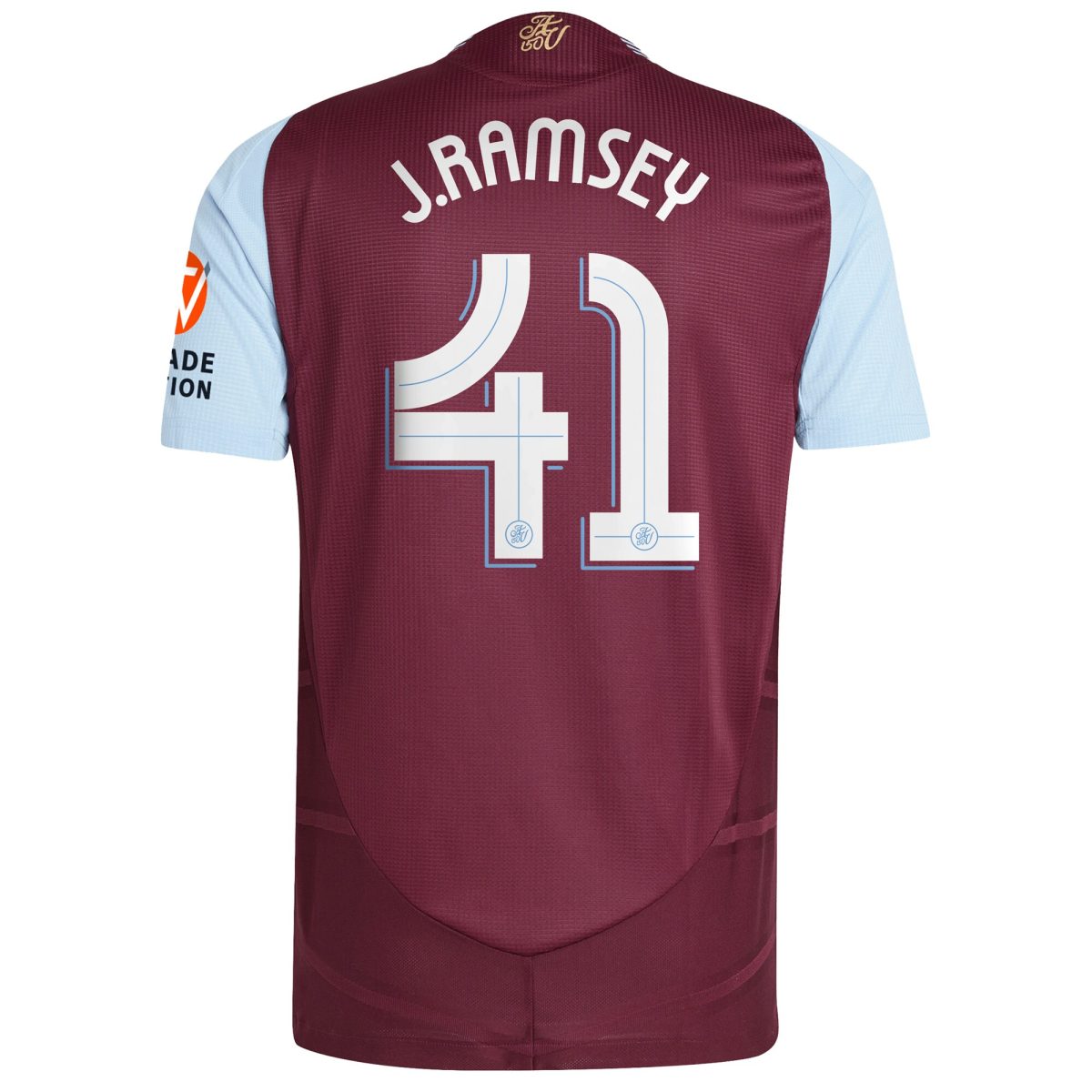 AVFC aston villa adidas home authentic shirt 2024-25 with j. ramsey 41 cup printing Collection | Official Aston Villa Kits and Apparel