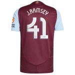 AVFC aston villa adidas home authentic shirt 2024-25 with j. ramsey 41 cup printing Collection | Official Aston Villa Kits and Apparel