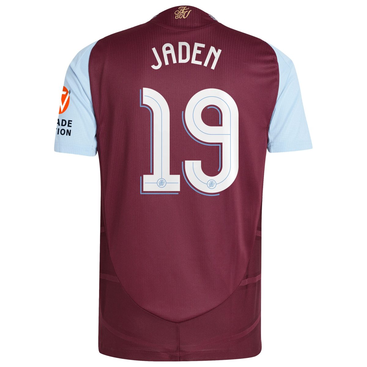AVFC aston villa adidas home authentic shirt 2024-25 with jaden 19 cup printing Collection | Official Aston Villa Kits and Apparel