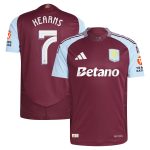 AVFC aston villa adidas home authentic shirt 2024-25 with kearns 7 cup printing Collection | Official Aston Villa Kits and Apparel