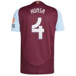 AVFC aston villa adidas home authentic shirt 2024-25 with konsa 4 cup printing Collection | Official Aston Villa Kits and Apparel