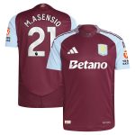 AVFC aston villa adidas home authentic shirt 2024-25 with m.asensio 21 printing Collection | Official Aston Villa Kits and Apparel