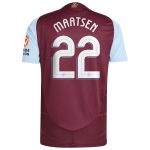 AVFC aston villa adidas home authentic shirt 2024-25 with maatsen 22 cup printing Collection | Official Aston Villa Kits and Apparel