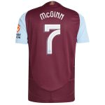 AVFC aston villa adidas home authentic shirt 2024-25 with mcginn 7 cup printing Collection | Official Aston Villa Kits and Apparel