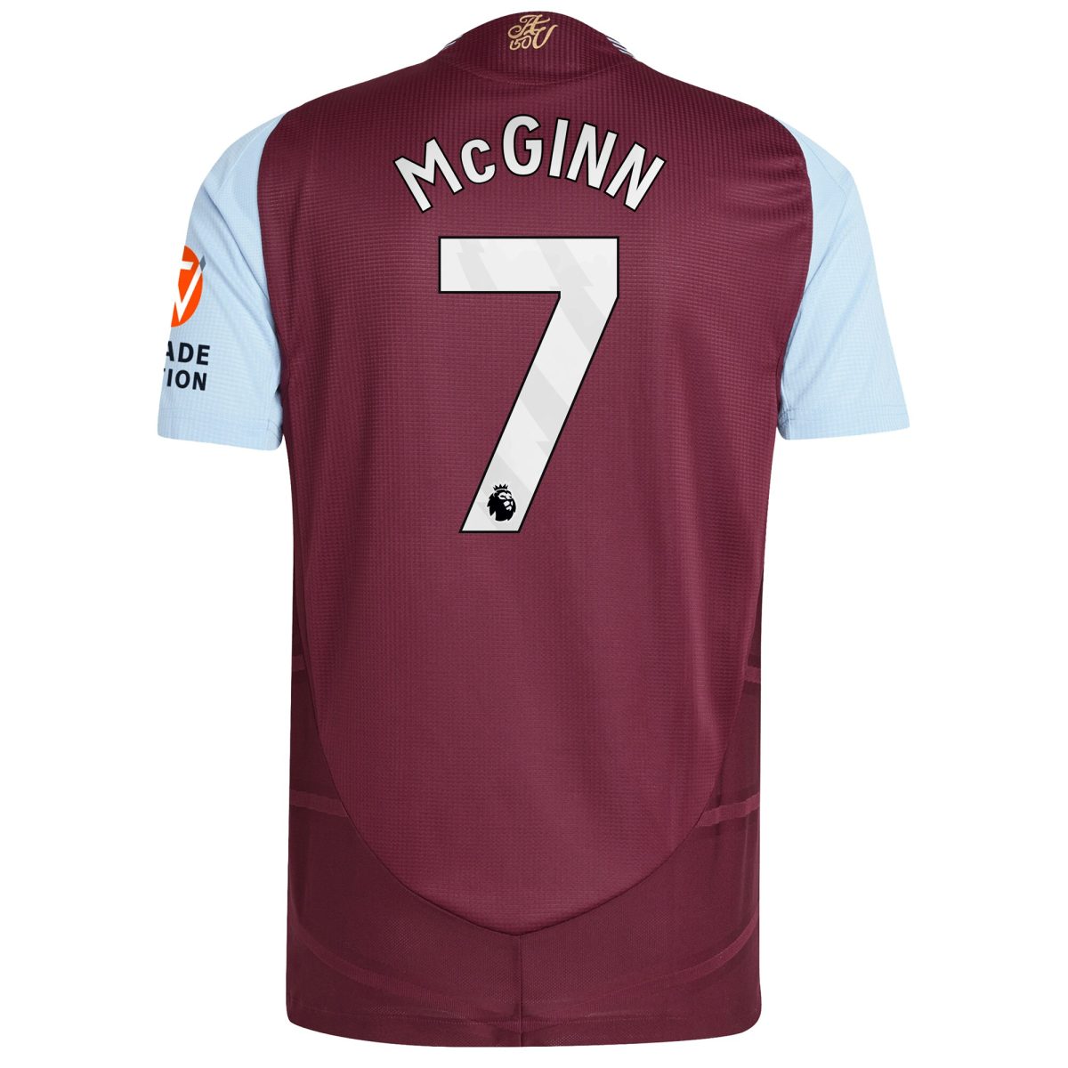 AVFC aston villa adidas home authentic shirt 2024-25 with mcginn 7 printing Collection | Official Aston Villa Kits and Apparel