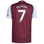 AVFC aston villa adidas home authentic shirt 2024-25 with mcginn 7 printing Collection | Official Aston Villa Kits and Apparel