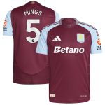 AVFC aston villa adidas home authentic shirt 2024-25 with mings 5 printing Collection | Official Aston Villa Kits and Apparel