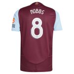AVFC aston villa adidas home authentic shirt 2024-25 with nobbs 8 cup printing Collection | Official Aston Villa Kits and Apparel