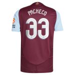 AVFC aston villa adidas home authentic shirt 2024-25 with pacheco 33 cup printing Collection | Official Aston Villa Kits and Apparel