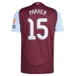 AVFC aston villa adidas home authentic shirt 2024-25 with parker 15 cup printing Collection | Official Aston Villa Kits and Apparel