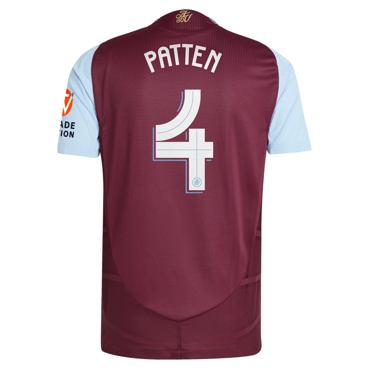 AVFC aston villa adidas home authentic shirt 2024-25 with patten 4 cup printing Collection | Official Aston Villa Kits and Apparel
