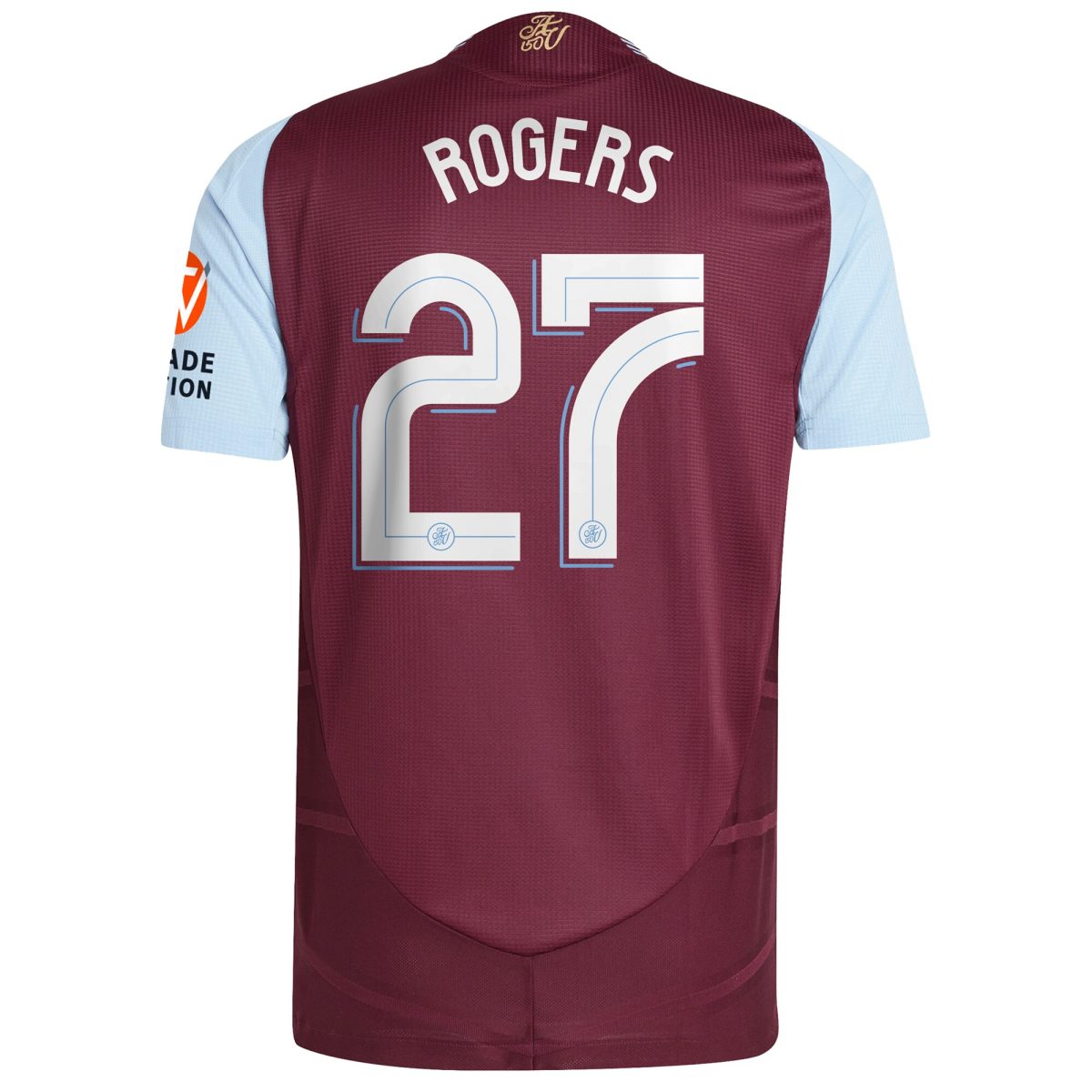 AVFC aston villa adidas home authentic shirt 2024-25 with rogers 27 cup printing Collection | Official Aston Villa Kits and Apparel