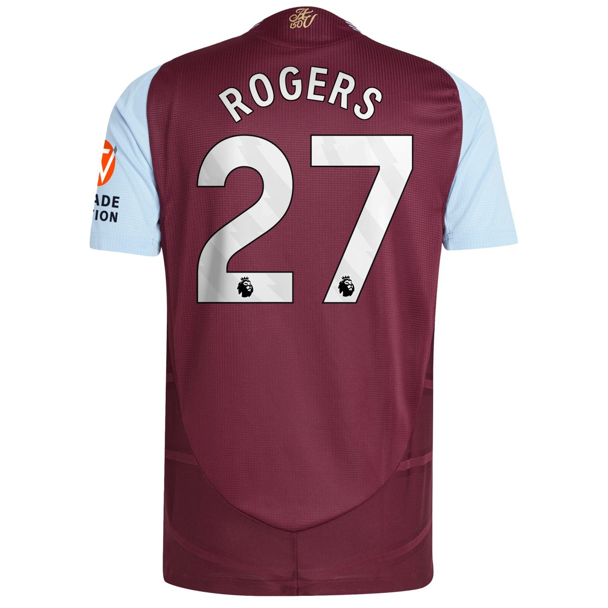 AVFC aston villa adidas home authentic shirt 2024-25 with rogers 27 printing Collection | Official Aston Villa Kits and Apparel