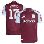 AVFC aston villa adidas home authentic shirt 2024-25 with salmon 17 cup printing Collection | Official Aston Villa Kits and Apparel