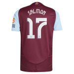 AVFC aston villa adidas home authentic shirt 2024-25 with salmon 17 cup printing Collection | Official Aston Villa Kits and Apparel