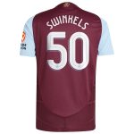 AVFC aston villa adidas home authentic shirt 2024-25 with swinkels 50 cup printing Collection | Official Aston Villa Kits and Apparel