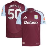 AVFC aston villa adidas home authentic shirt 2024-25 with swinkels 50 printing Collection | Official Aston Villa Kits and Apparel