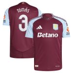 AVFC aston villa adidas home authentic shirt 2024-25 with tomás 3 cup printing Collection | Official Aston Villa Kits and Apparel