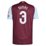 AVFC aston villa adidas home authentic shirt 2024-25 with tomás 3 cup printing Collection | Official Aston Villa Kits and Apparel