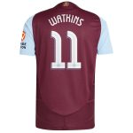AVFC aston villa adidas home authentic shirt 2024-25 with watkins 11 cup printing Collection | Official Aston Villa Kits and Apparel