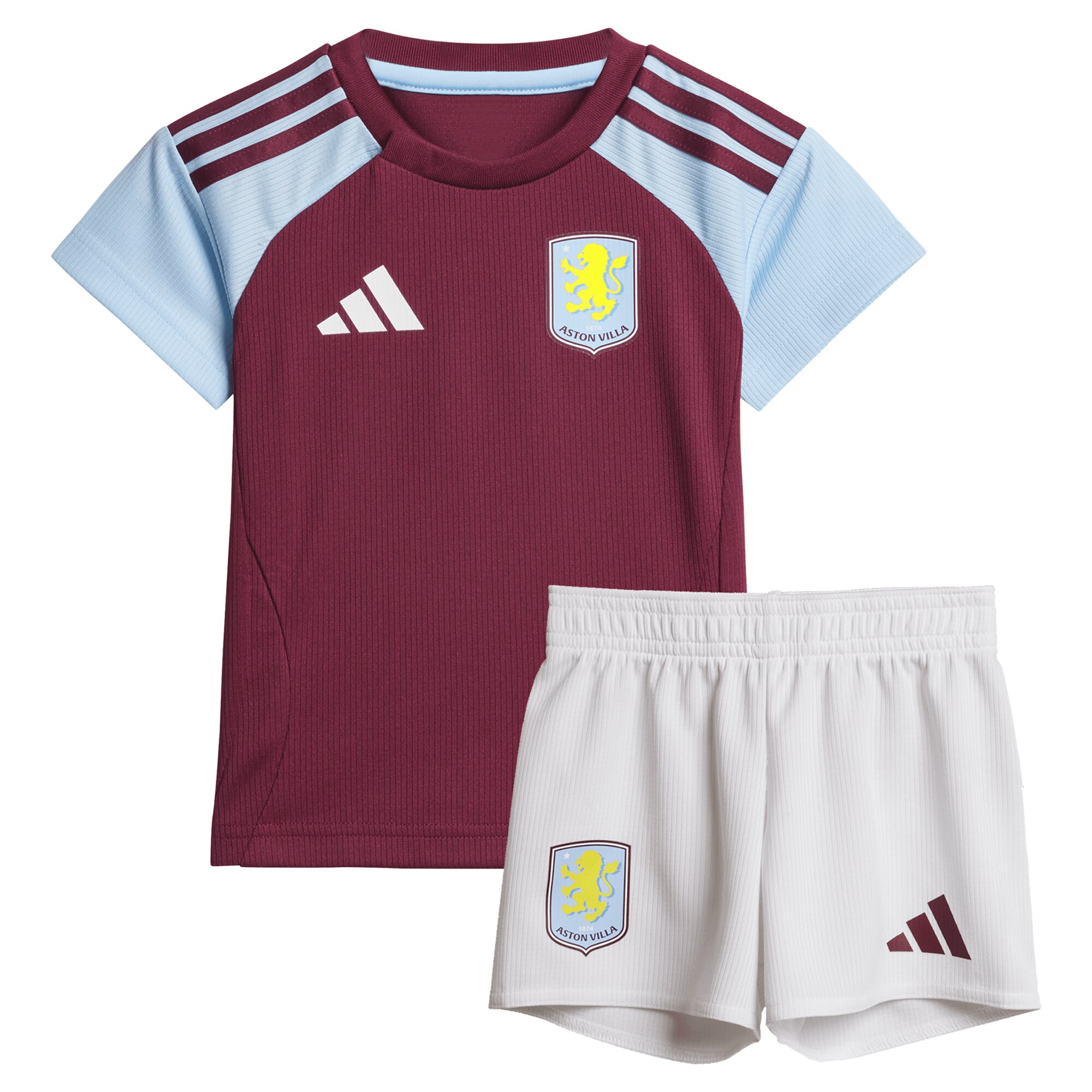 AVFC aston villa adidas home baby kit 2024-25 with a.garcía 16 printing Collection | Official Aston Villa Kits and Apparel