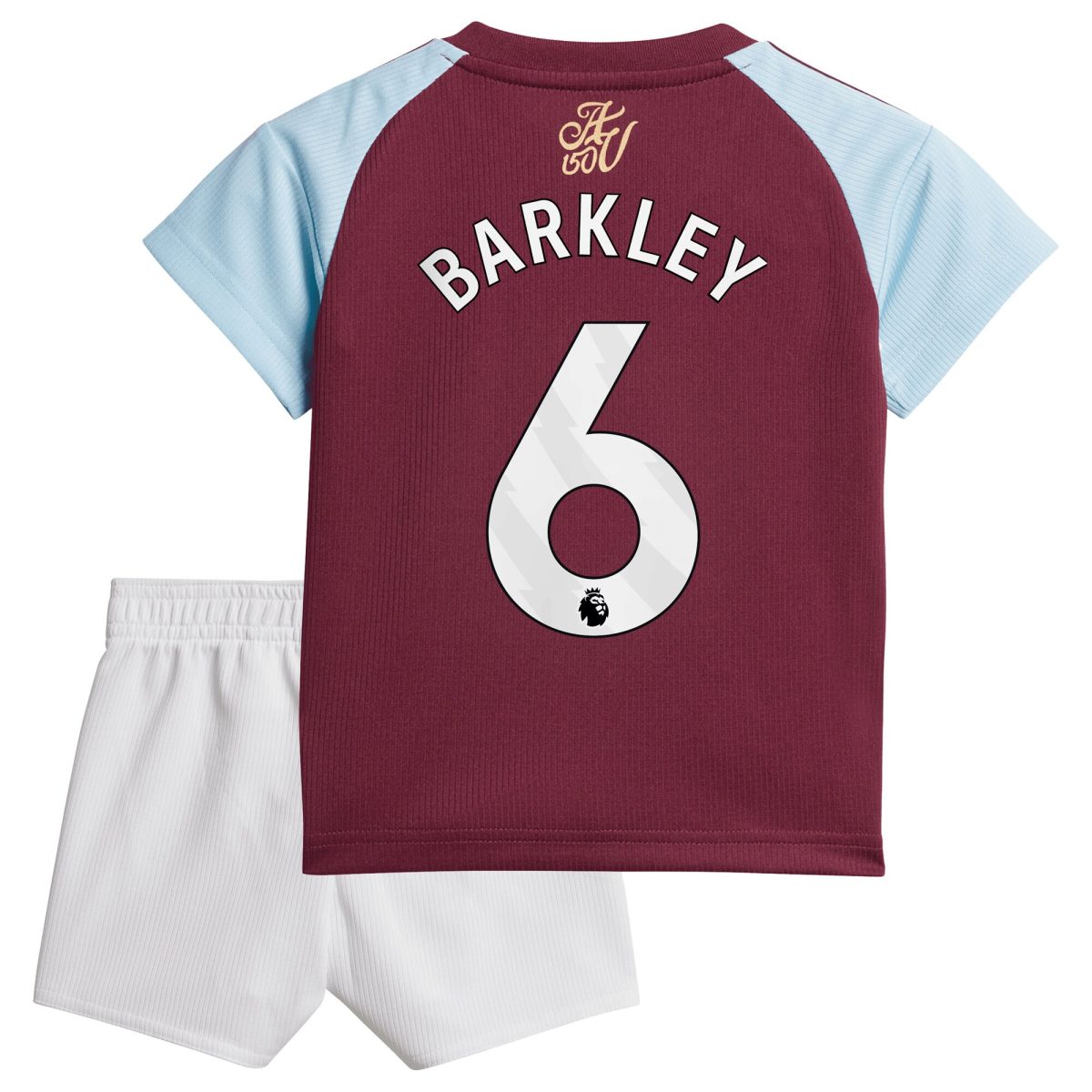 AVFC aston villa adidas home baby kit 2024-25 with barkley 6 printing Collection | Official Aston Villa Kits and Apparel