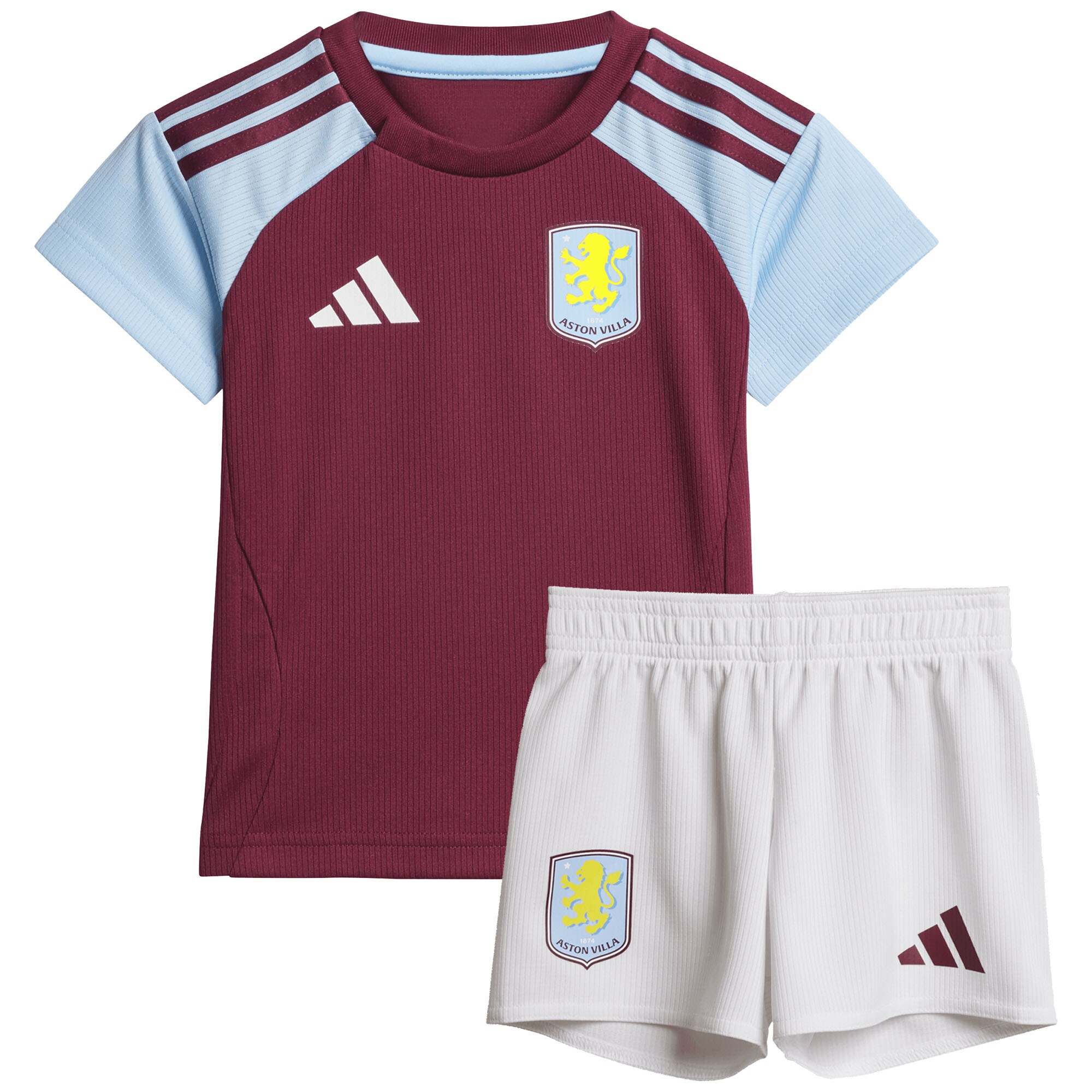 AVFC aston villa adidas home baby kit 2024-25 with bogarde 26 printing Collection | Official Aston Villa Kits and Apparel