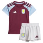AVFC aston villa adidas home baby kit 2024-25 with disasi 3 printing Collection | Official Aston Villa Kits and Apparel