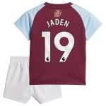 AVFC aston villa adidas home baby kit 2024-25 with jaden 19 printing Collection | Official Aston Villa Kits and Apparel