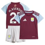 AVFC aston villa adidas home baby kit 2024-25 with m.asensio 21 printing Collection | Official Aston Villa Kits and Apparel