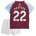 AVFC aston villa adidas home baby kit 2024-25 with maatsen 22 printing Collection | Official Aston Villa Kits and Apparel