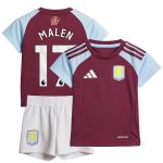 AVFC aston villa adidas home baby kit 2024-25 with malen 17 printing Collection | Official Aston Villa Kits and Apparel
