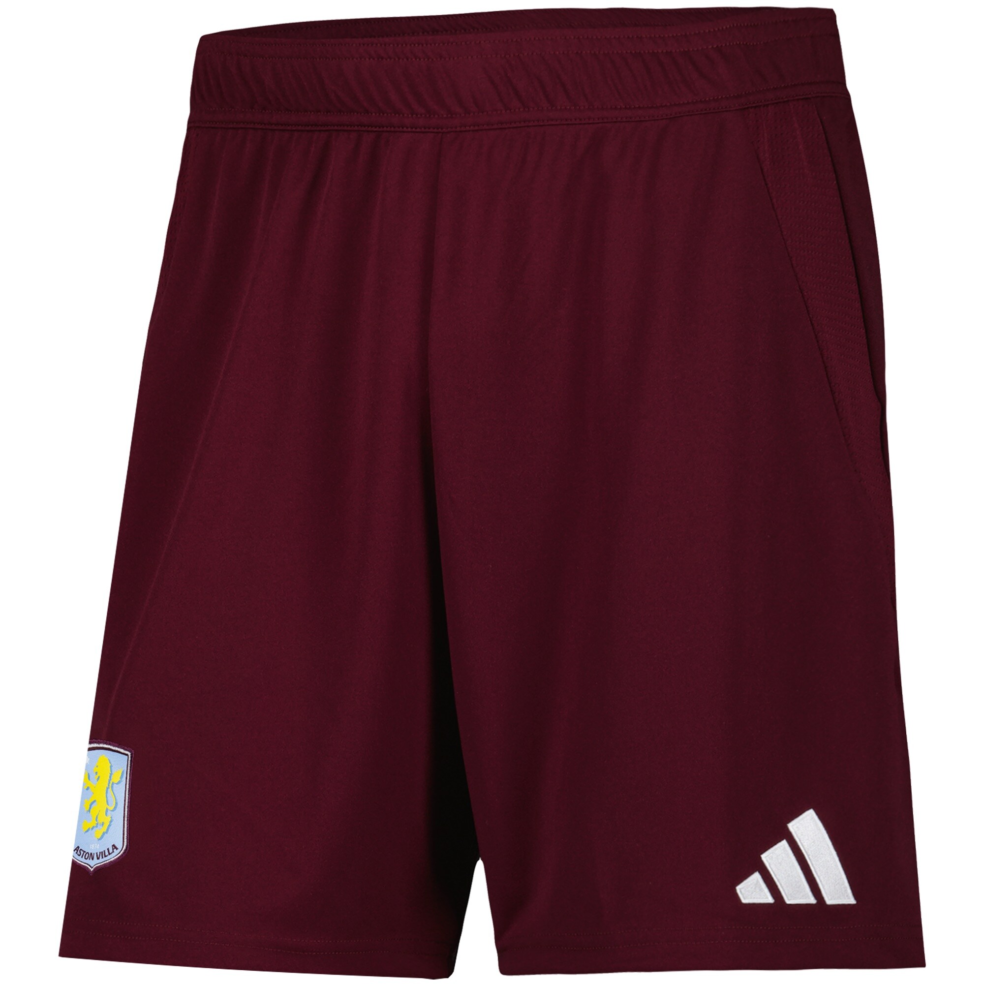 AVFC aston villa adidas home change shorts 2024-25 with custom printing Collection | Official Aston Villa Kits and Apparel