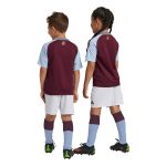AVFC aston villa adidas home mini kit 2024-25 with custom printing Collection | Official Aston Villa Kits and Apparel