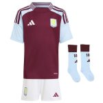 AVFC aston villa adidas home mini kit 2024-25 with konsa 4 printing Collection | Official Aston Villa Kits and Apparel