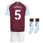 AVFC aston villa adidas home mini kit 2024-25 with mings 5 printing Collection | Official Aston Villa Kits and Apparel