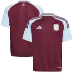 AVFC aston villa adidas home shirt 2024-25 – kids Collection | Official Aston Villa Kits and Apparel