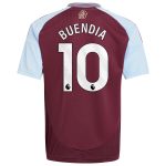 AVFC aston villa adidas home shirt 2024-25 – kids with buendia 10 printing Collection | Official Aston Villa Kits and Apparel
