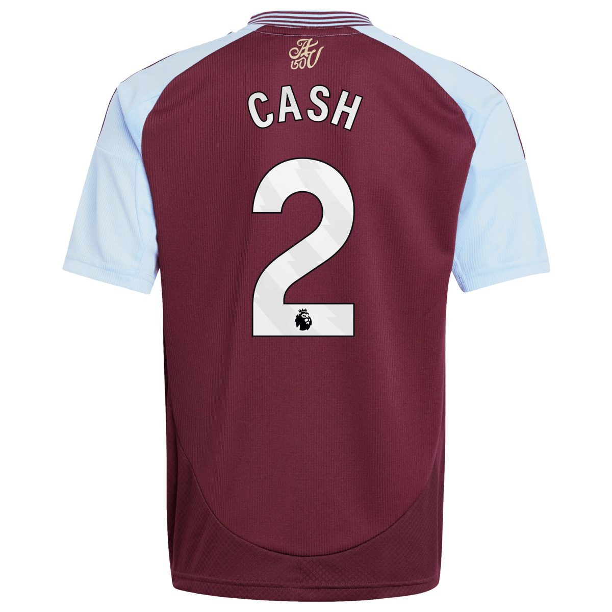 AVFC aston villa adidas home shirt 2024-25 – kids with cash 2 printing Collection | Official Aston Villa Kits and Apparel