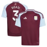 AVFC aston villa adidas home shirt 2024-25 – kids with disasi 3 printing Collection | Official Aston Villa Kits and Apparel