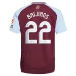 AVFC aston villa adidas home shirt 2024-25 with baijings 22 cup printing Collection | Official Aston Villa Kits and Apparel