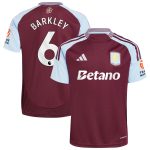 AVFC aston villa adidas home shirt 2024-25 with barkley 6 printing Collection | Official Aston Villa Kits and Apparel