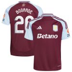 AVFC aston villa adidas home shirt 2024-25 with bogarde 26 cup printing Collection | Official Aston Villa Kits and Apparel