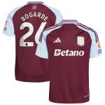 AVFC aston villa adidas home shirt 2024-25 with bogarde 26 printing Collection | Official Aston Villa Kits and Apparel