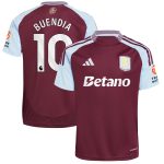 AVFC aston villa adidas home shirt 2024-25 with buendia 10 printing Collection | Official Aston Villa Kits and Apparel