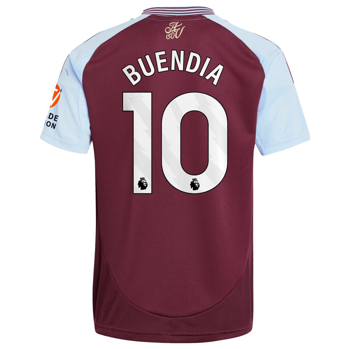 AVFC aston villa adidas home shirt 2024-25 with buendia 10 printing Collection | Official Aston Villa Kits and Apparel