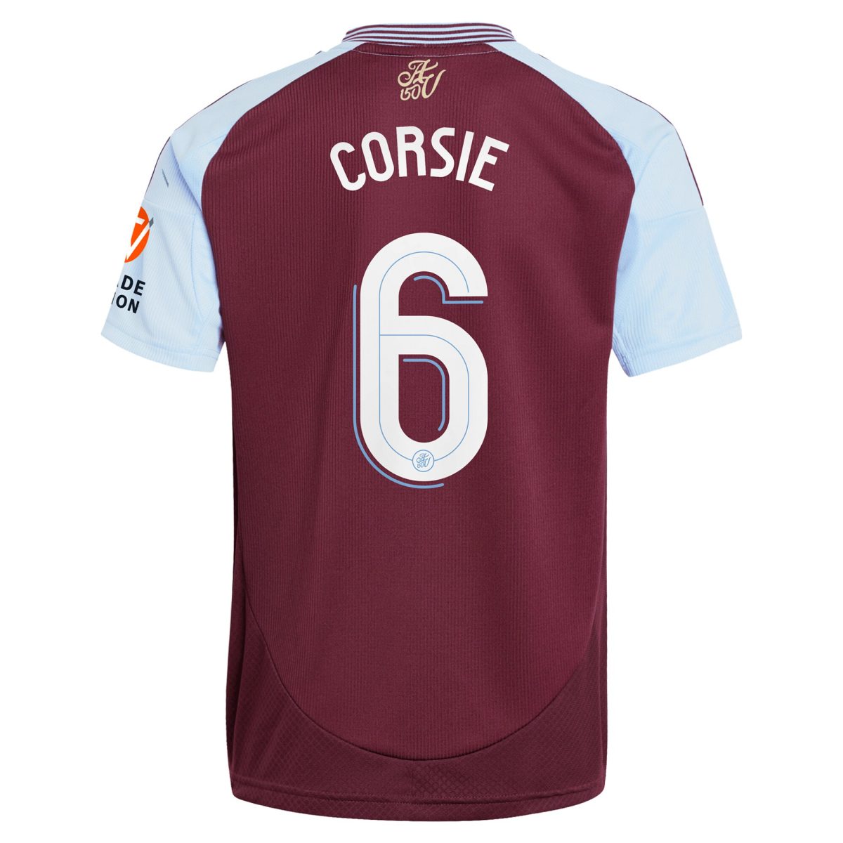 AVFC aston villa adidas home shirt 2024-25 with corsie 6 cup printing Collection | Official Aston Villa Kits and Apparel