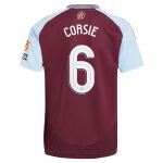 AVFC aston villa adidas home shirt 2024-25 with corsie 6 cup printing Collection | Official Aston Villa Kits and Apparel