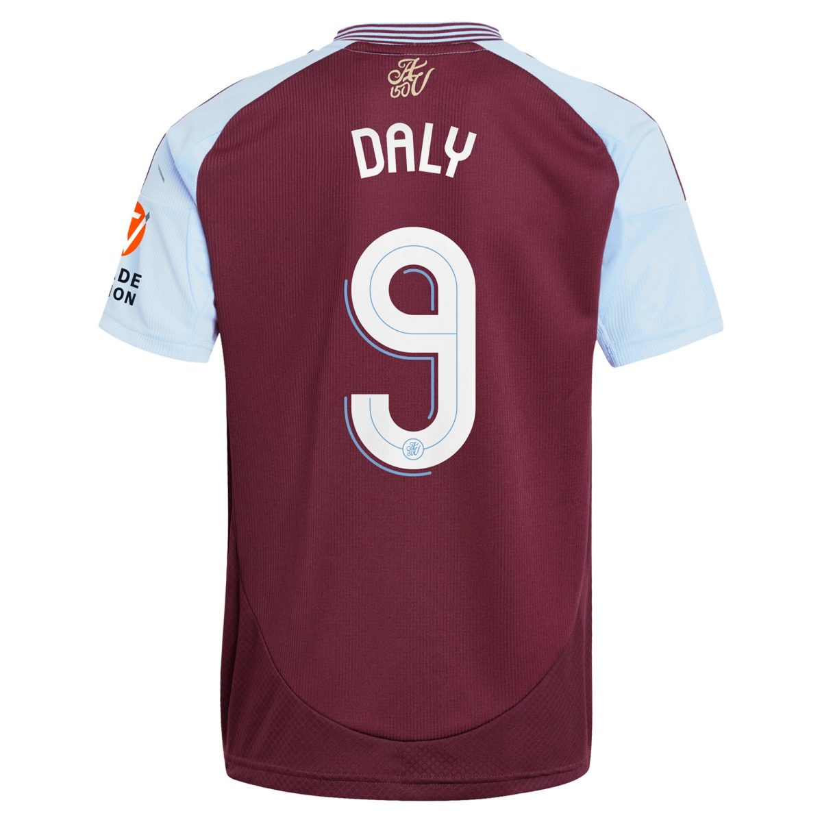 AVFC aston villa adidas home shirt 2024-25 with daly 9 cup printing Collection | Official Aston Villa Kits and Apparel