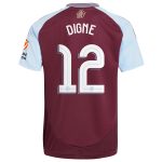 AVFC aston villa adidas home shirt 2024-25 with digne 12 cup printing Collection | Official Aston Villa Kits and Apparel